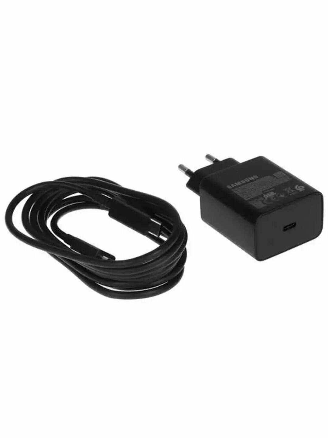 Зарядное устройство 45 Вт, 25 Вт, кабель Type-C, быстрое зарядное устройство — фото 1