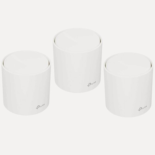 Изображение товара Мобильный Mesh роутер TP-Link Deco X60(3-Pack) белый, бесшовный, 3 шт