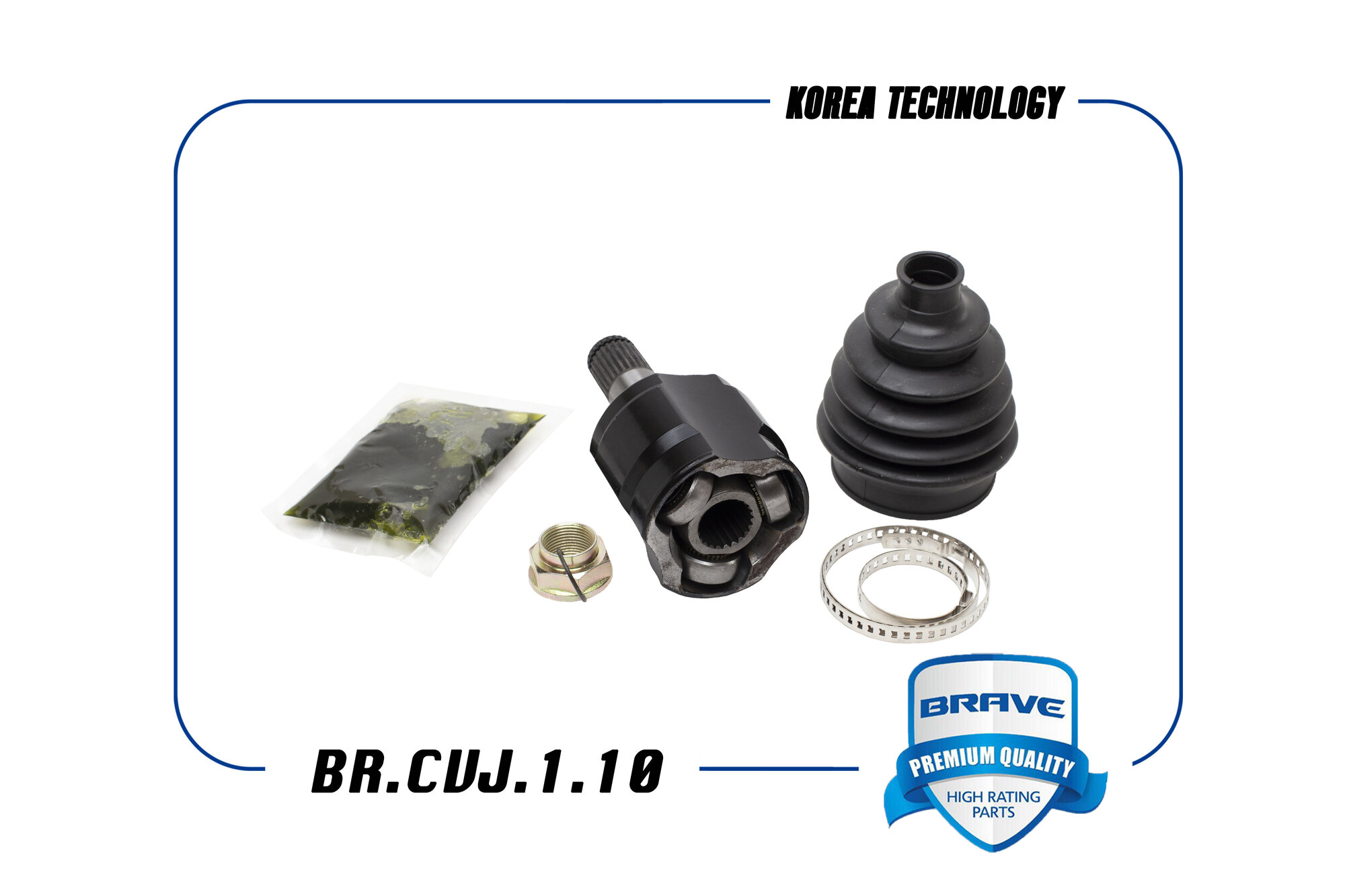 Шрус внутренний HYUNDAI Solaris BRAVE BR. CVJ.1.10