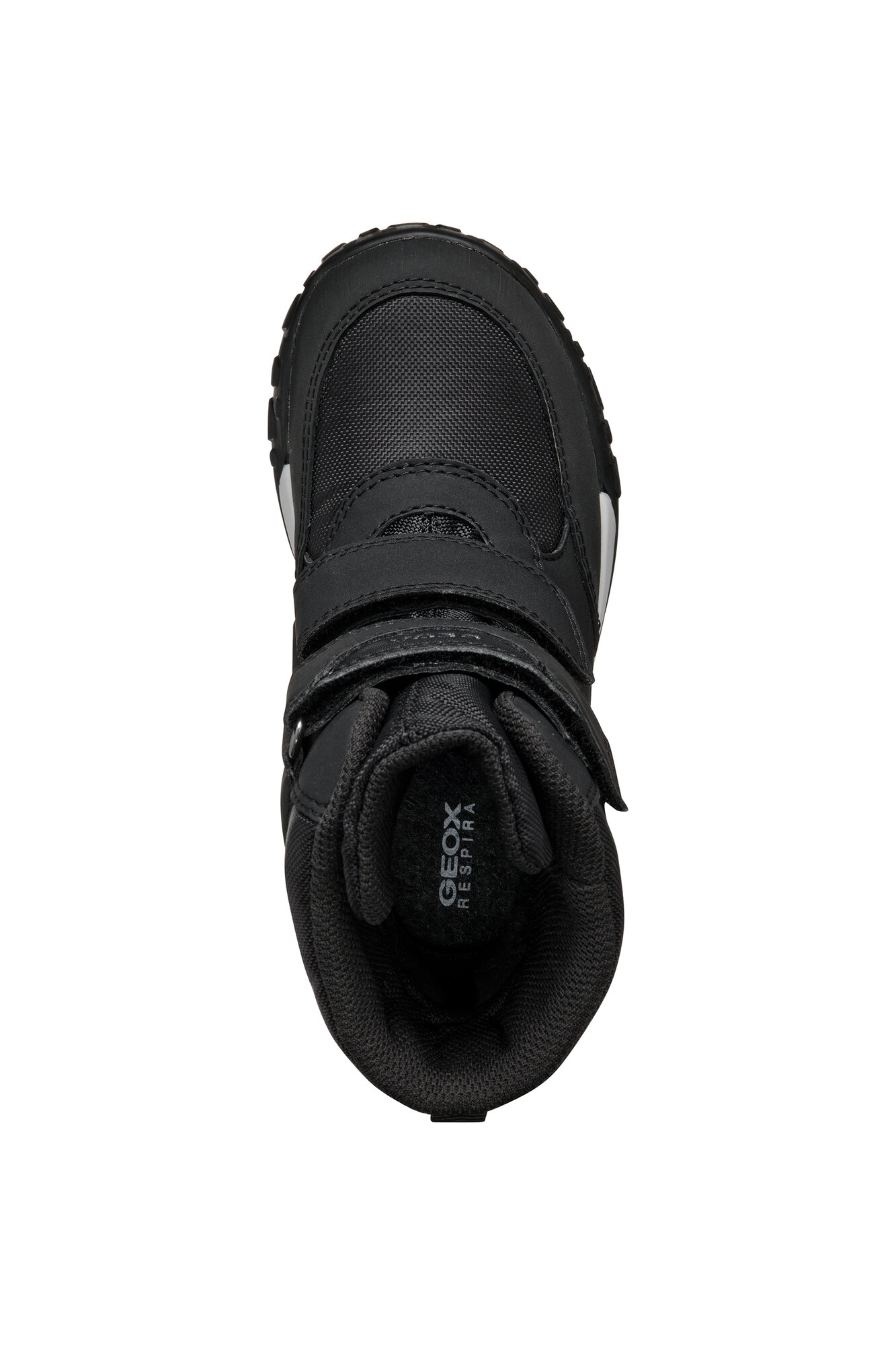 Дутики GEOX Trekkyup ABX, размер 31 EU, черный/серебристый — фото 1
