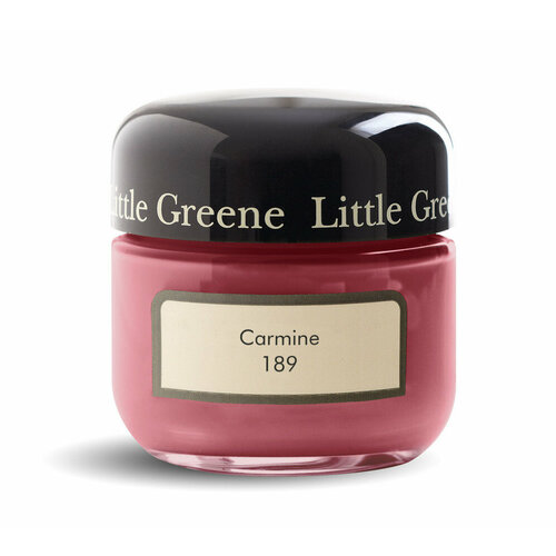 Пробник краски в/э акриловой Little Greene, цвет № 189, CARMINE, 60 мл