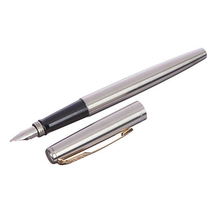 Набор Parker Jotter Core FK691 (2093257) Stainless Steel GT ручка перьевая, ручка шариковая подар.ко - фото №20
