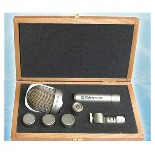 Октава МК-012-10 (никель, в деревянном футляре) микрофон