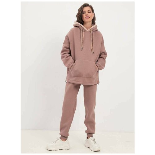 Костюм женский теплый начес (цвет бежевый)