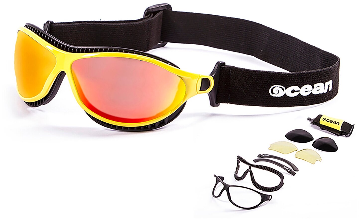 Солнцезащитные очки OCEAN  OCEAN Tierra de fuego Yellow / Revo Orange Polarized lenses