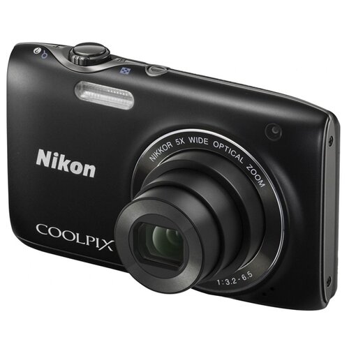 Фотоаппарат Nikon Coolpix S3100, черный