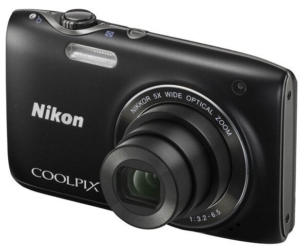 Фотоаппарат NIKON Coolpix S3100 ,черный