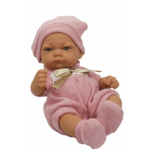 фото Пупс 1 toy в розовом комбинезоне и пинетках, 25 см, т15467