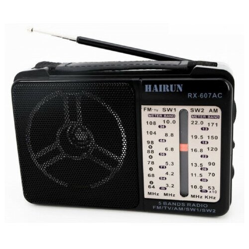 Радиоприёмник RX-607, от сети 220V, всеволновый FM / AM / SW