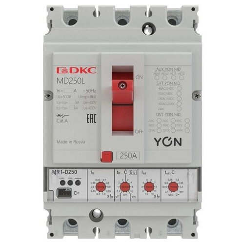 Выключатель автоматический 3п 160А 40кА Ir 0.4…1xIn Isd 1.5…10xIn YON MD160N-MR1