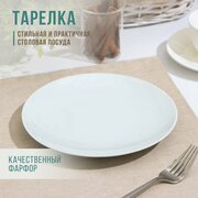 Тарелка «Универсал», диаметр 20 см, фарфор