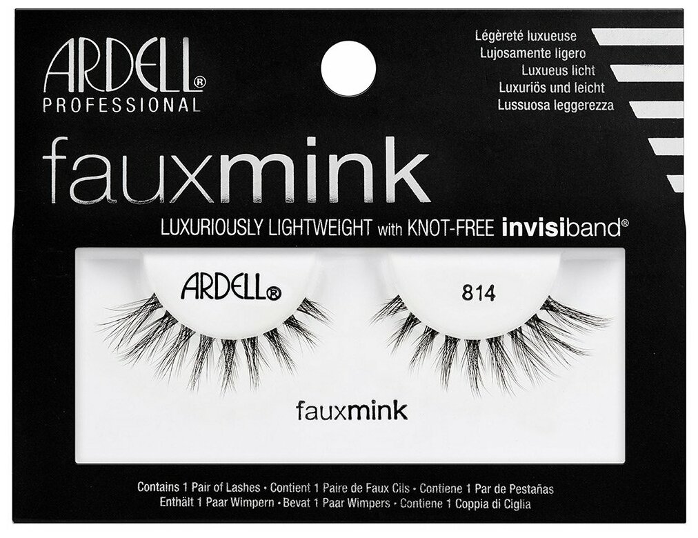 ARDELL Faux Mink № 814 Накладные ресницы (норка) L