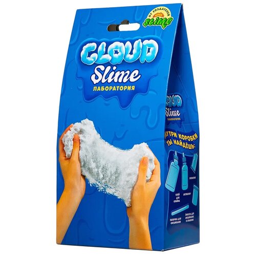 SLIME Лаборатория Cloud, 1 эксперимент, белый