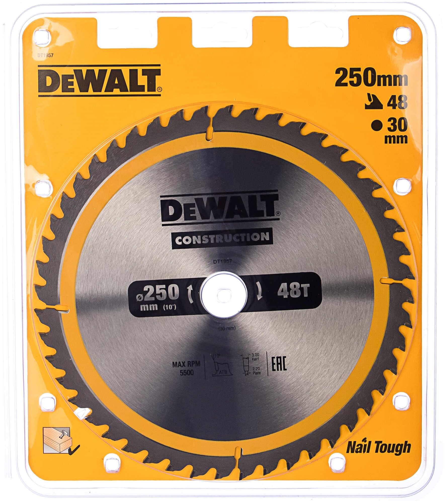 Пильный диск Dewalt - фото №1