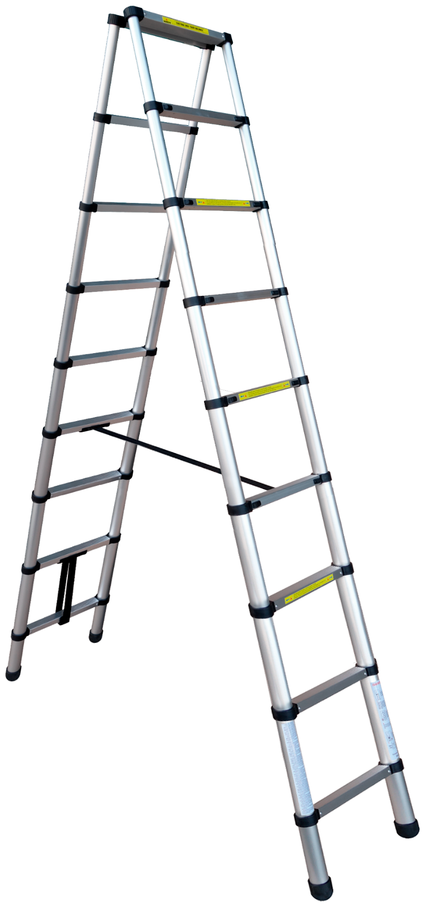 Лестница-стремянка телескопическая алюминиевая UPU Ladder UPT508 2,6 м