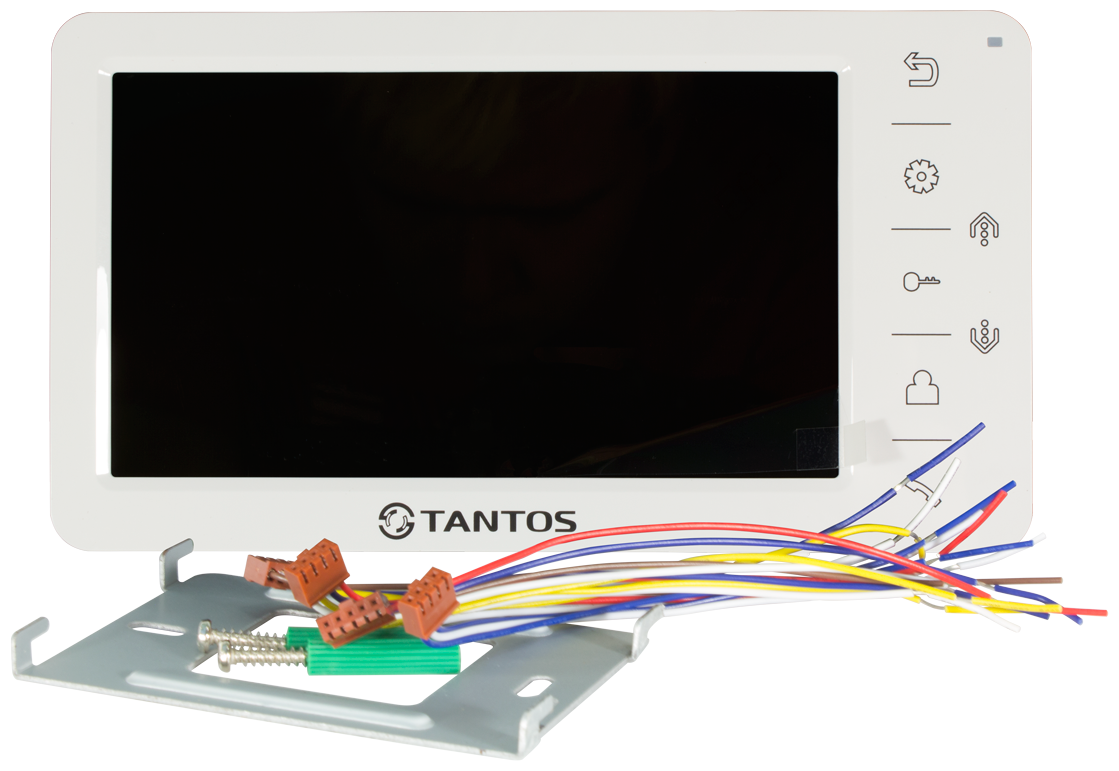 TANTOS Монитор видеодомофона Tantos Amelie (White) HD SE