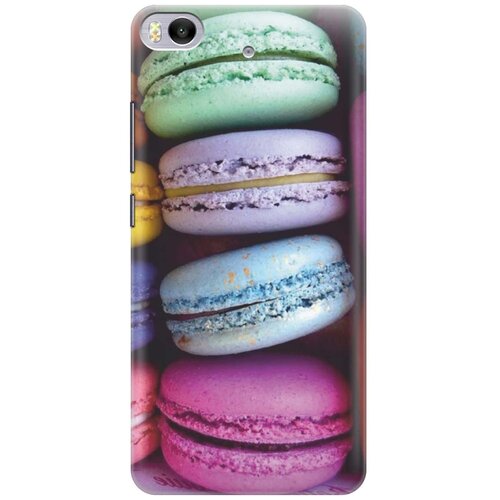 фото Cиликоновый чехол на xiaomi mi 5s / сяоми ми 5 эс с принтом "макаруны" gosso