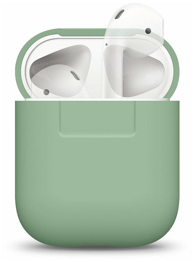 Чехол Elago для AirPods Silicone case Pastel Green