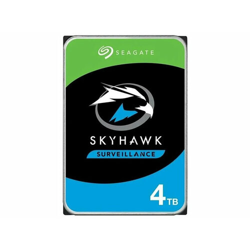 Жесткий диск Seagate Skyhawk 4Tb ST4000VX016 внешний жесткий диск seagate stkc4000401 4tb 2 5 usb 3 0 серебристый