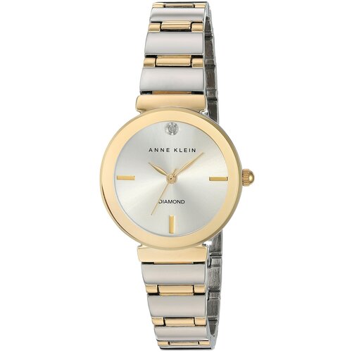 Наручные часы ANNE KLEIN Diamond 100204, золотой, серый