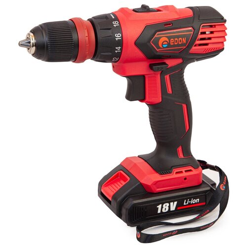 Дрель- шуруповерт аккумуляторная Edon AD-18CUN 425000₽