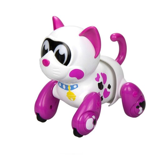 Купить Silverlit Интерактивный робот Кошка Муко Silverlit 88568, белый/черный/розовый, пластик, female