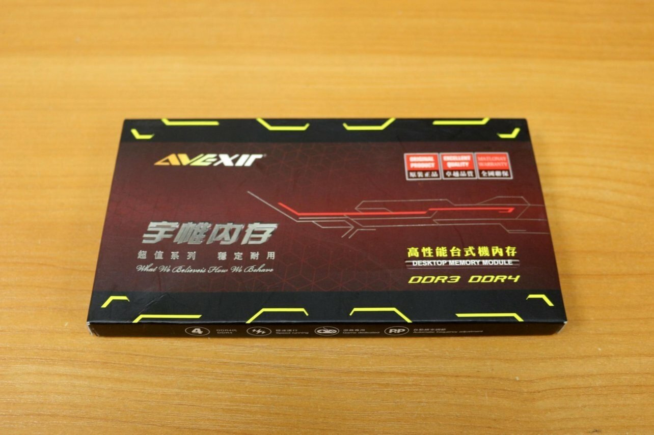 Оперативная память avexir 4Гб DDR4