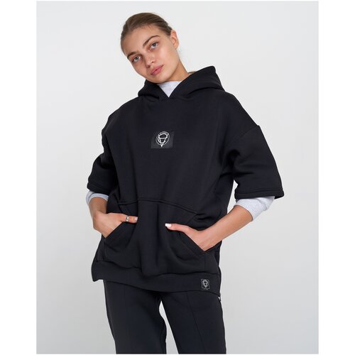 фото Ellivanti - stay relevant "черная/меланж" худи