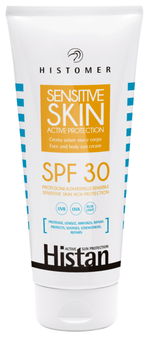 Histomer (Хистомер) Histan Sensitive Skin Active Protection SPF 30 / Солнцезащитный крем для чувствительной кожи SPF 30, 200 мл