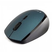 Мышь беспроводная, синий, бесш. клик, soft touch, 3кн.+колесо-кнопка, 1600DPI, 2,4ГГц, Gembird