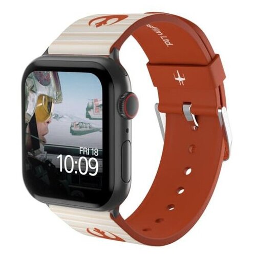 Ремешок MobyFox STAR WARS для Apple Watch (всех размеров) Rebel Band, оранжевый (ST-DSY22STW2006)