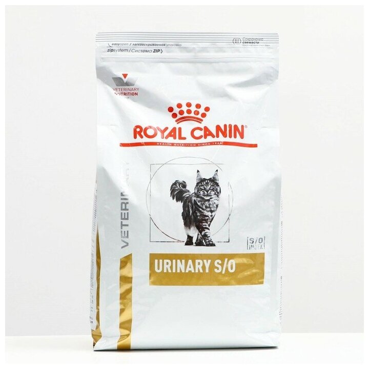 Корм Royal Canin Urinary S/O для кошек при МКБ, 3.5 кг - фотография № 2