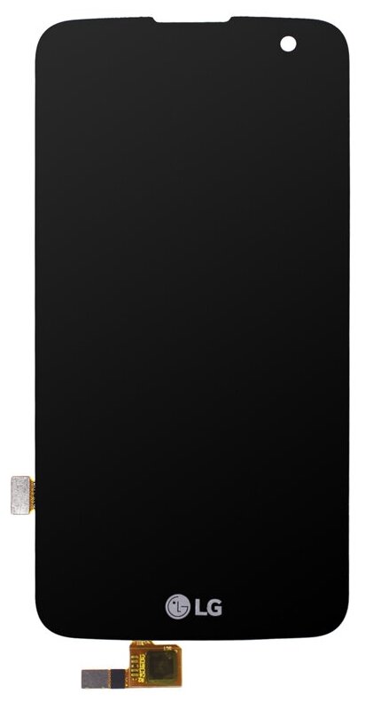 Дисплей для LG K4 K130E в сборе с тачскрином (черный)