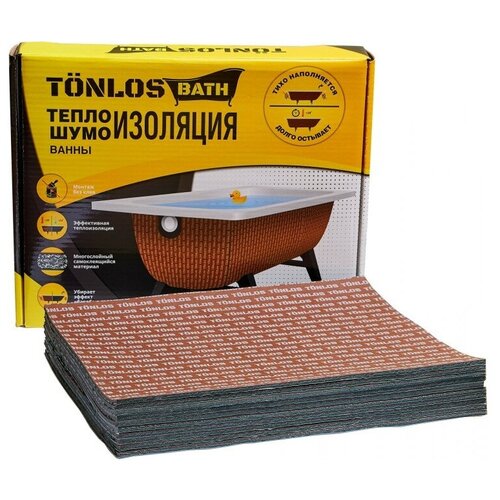 Комплект для теплошумоизоляции ванны TONLOS BATH 4640107330073