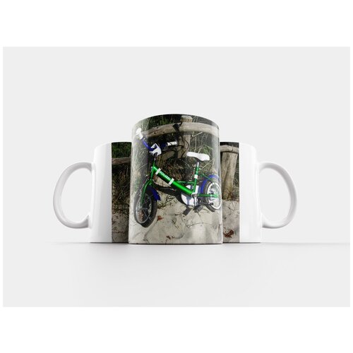 фото Кружка "велосипед ребенка, велосипед, пляж" 320 мл lotsprints