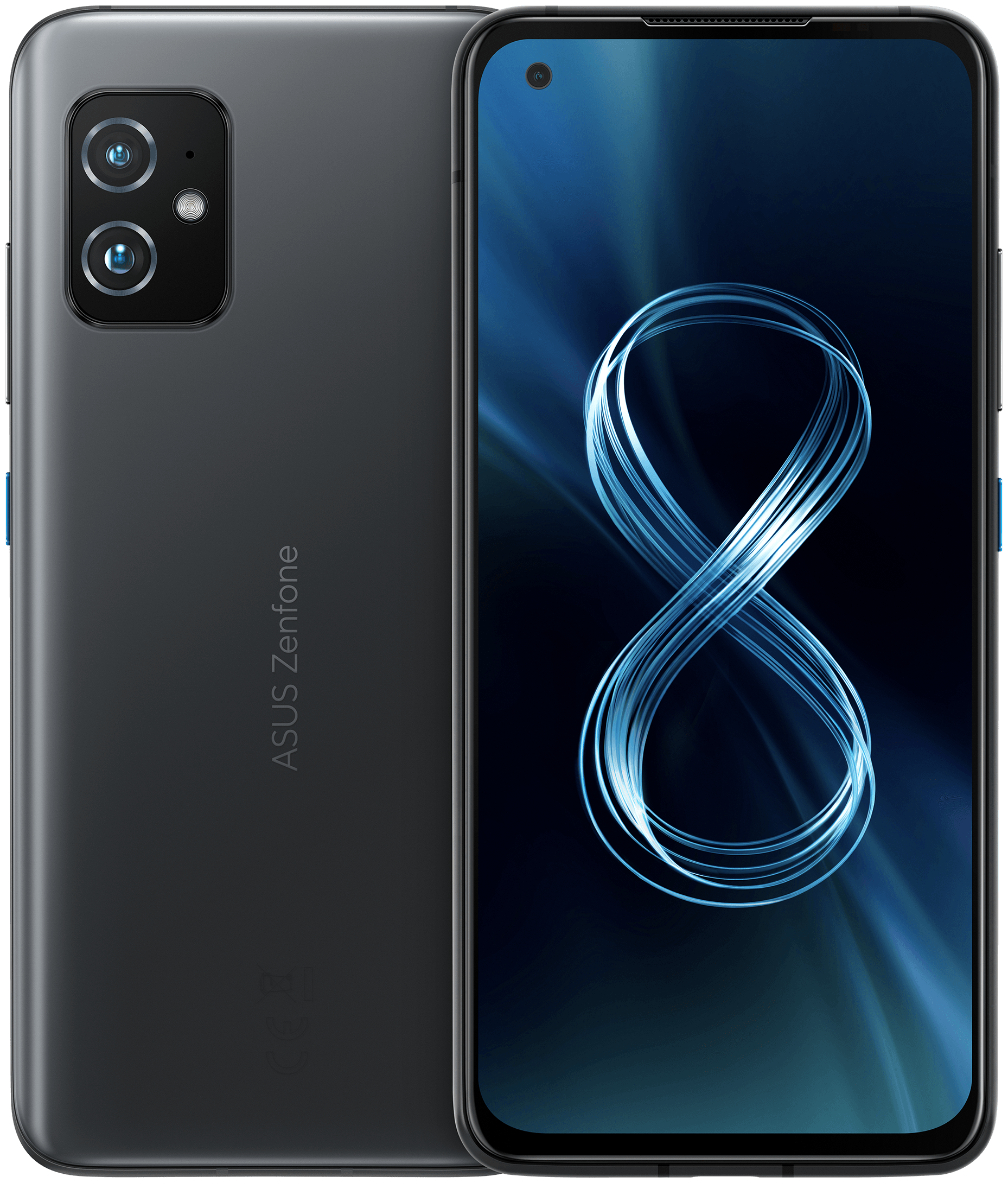 Смартфон ASUS Zenfone 8 ZS590KS 8/128 ГБ, Obsidian Black