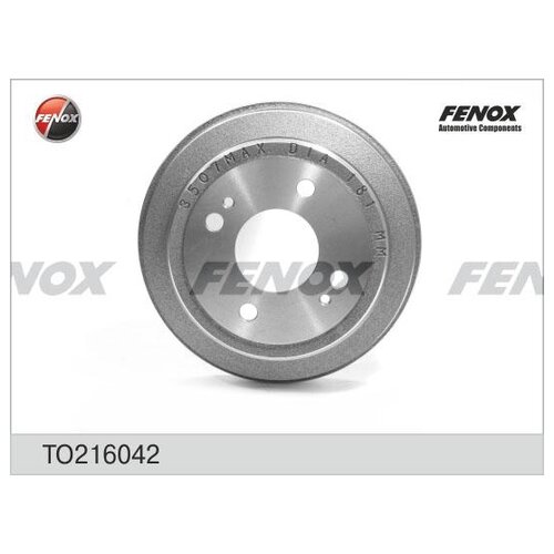 FENOX TO216042 Барабан тормозной HONDA CIVIC 83-95 D 180мм. 2шт