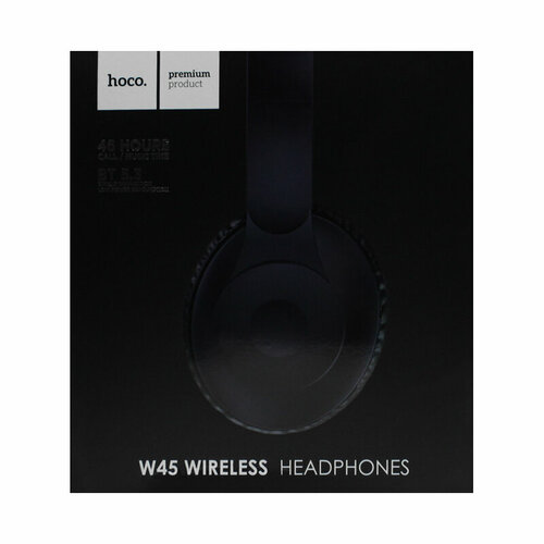 Наушники беспроводные полноразмерные Hoco W45 темно-синий 174500₽