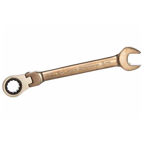 Ключ комбинированный Дело Техники трещоточный шарнирный 16 мм, 515416