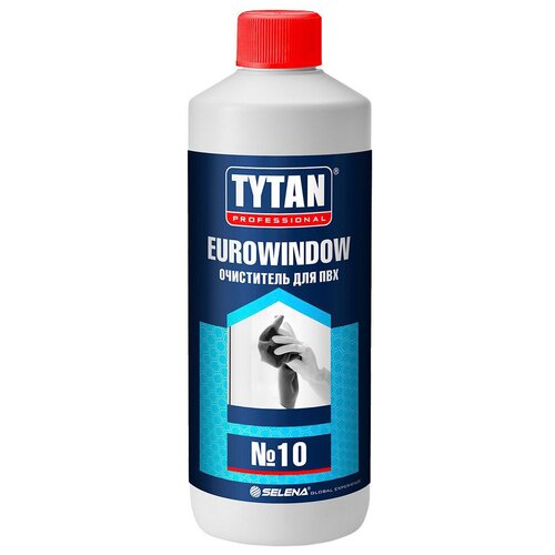 TYTAN PROFESSIONAL EUROWINDOW очиститель для пвх №10 (950мл) средство для удаления герметиков 650мл axiom a9605 цена за 1 шт