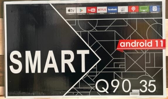 Телевизор Smart TV Q90 35 FullHD Черный