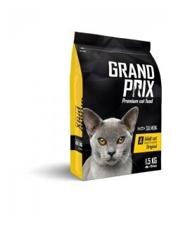 Сухой корм для кошек Grand Prix Adult Original с лососем 0,3 кг