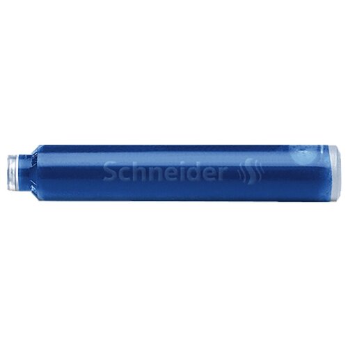 Картридж для перьевой ручки Schneider Tintenpatronen 6601/6602/6603/6604 синий 6 шт.
