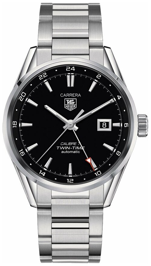 Наручные часы TAG Heuer WAR2010.BA0723, серебряный, черный