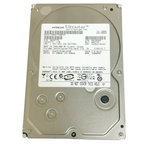1 ТБ Внутренний жесткий диск Hitachi HUA721010KLA330 (HUA721010KLA330)