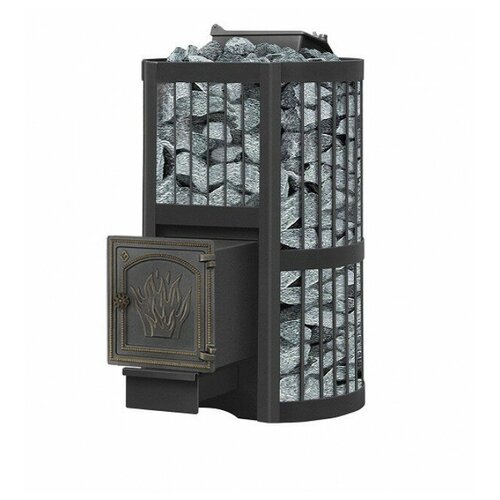 фото Чугунная печь для бани везувий ураган стандарт 22 (дт-4)