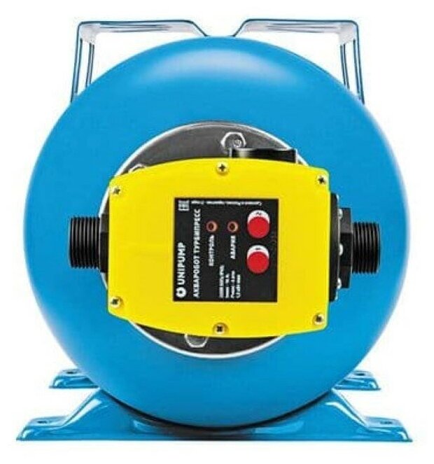Комплект автоматики Unipump акваробот турбипресс 2,2 кВт c гидроаккумулятором 24 л - фотография № 1