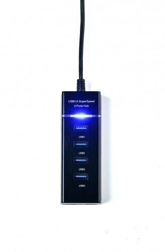 Разветвитель USB Ks-is KS-727 4 порт. черный