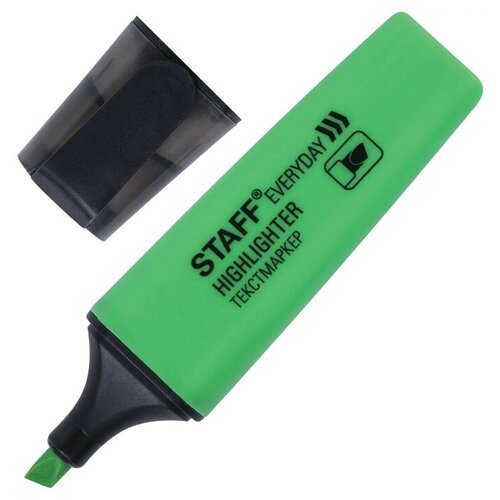 STAFF Текстмаркер Everyday, зелeный, 1 шт. staff текстмаркер линия 1 5 мм зеленый 1 шт