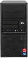 Настольный компьютер iRu Home 120 MT (1488171) Mini-Tower, AMD E1 6010, 4 ГБ RAM, 120 ГБ SSD, AMD Radeon R2, Windows 10 Home, 400 Вт, черный